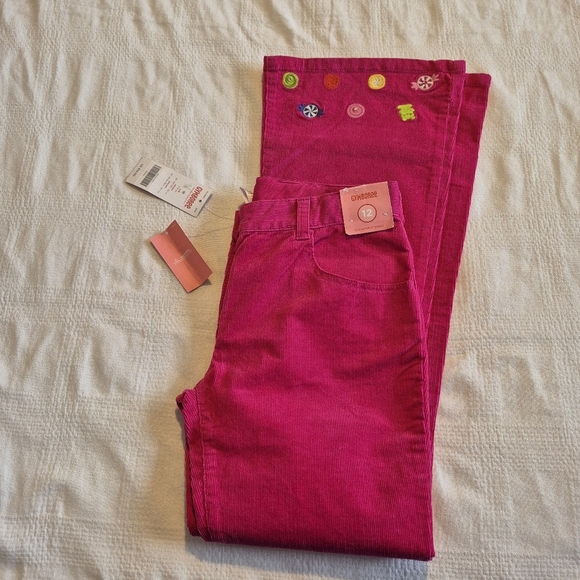 Gymboree girls size 12 pink corduroy bottom flare leg, Candy Shoppe line NWT - Picture 10 of 10
